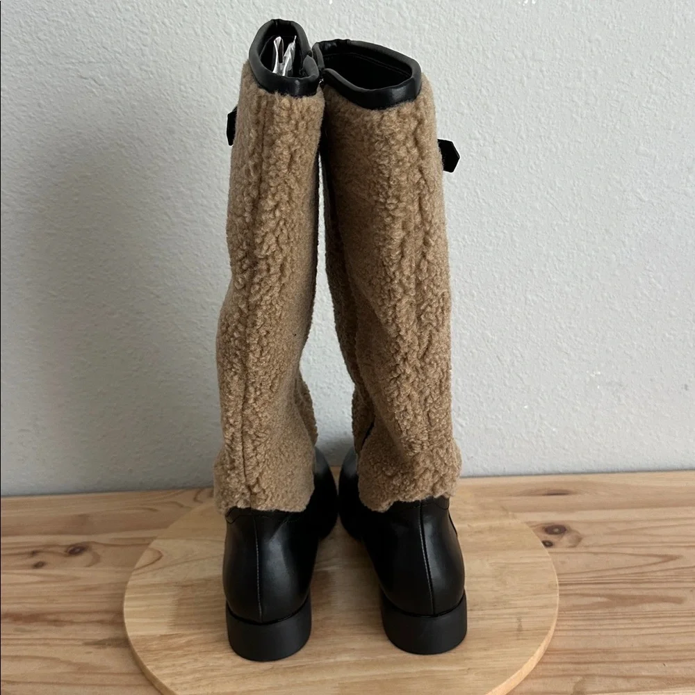 Torgeis Womens Misty Flat Heel Dress Boots
